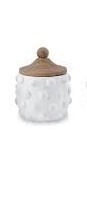 Mud Pie Med Raised Dotted Canister