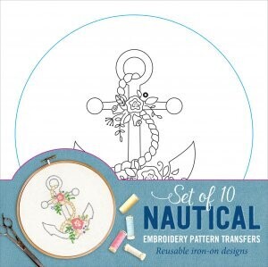 Peter Pauper Press Embroidery Transfers Nautical