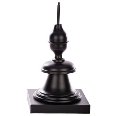 Round Top Collection Finial Holder