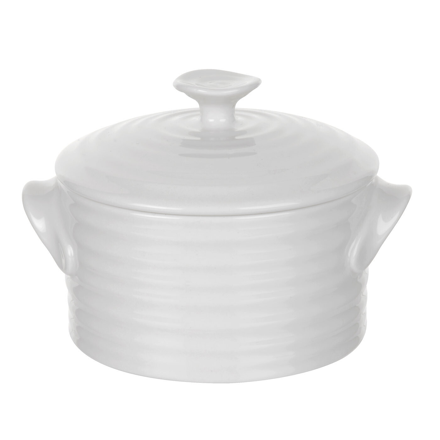 Portmeirion 595002 WH Rd Lid Pot