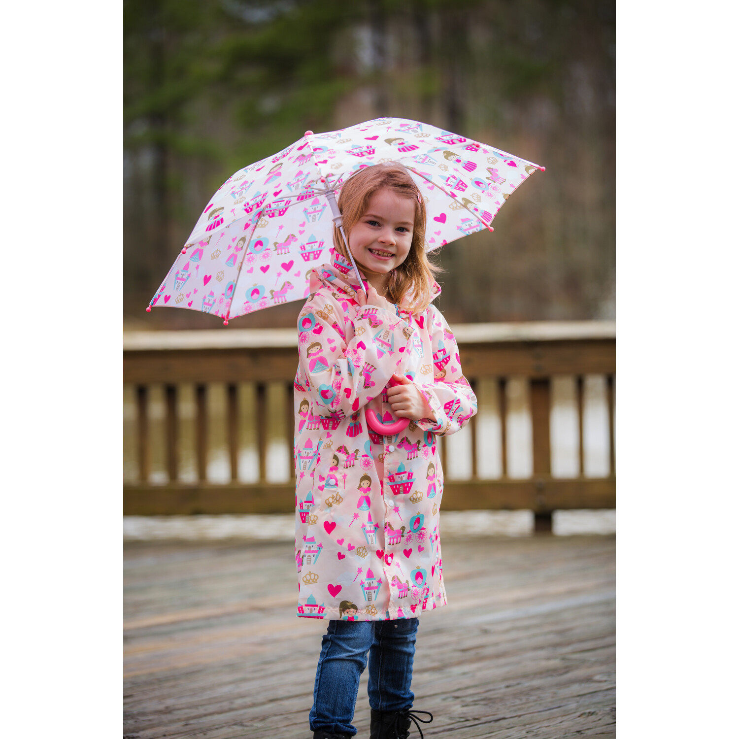 EE Little Princess Toddler Rain Coat