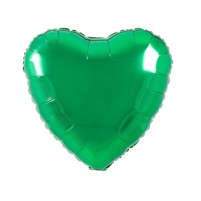 Зеленый металлик Сердце