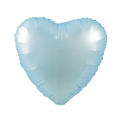 Пастель голубое Сердце