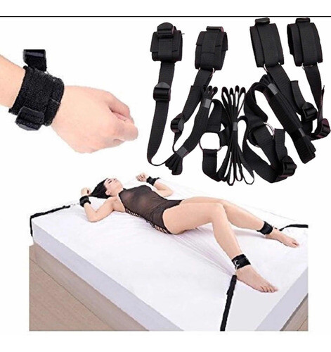 JUEGO DE ARNES PARA CAMA BONDAGE