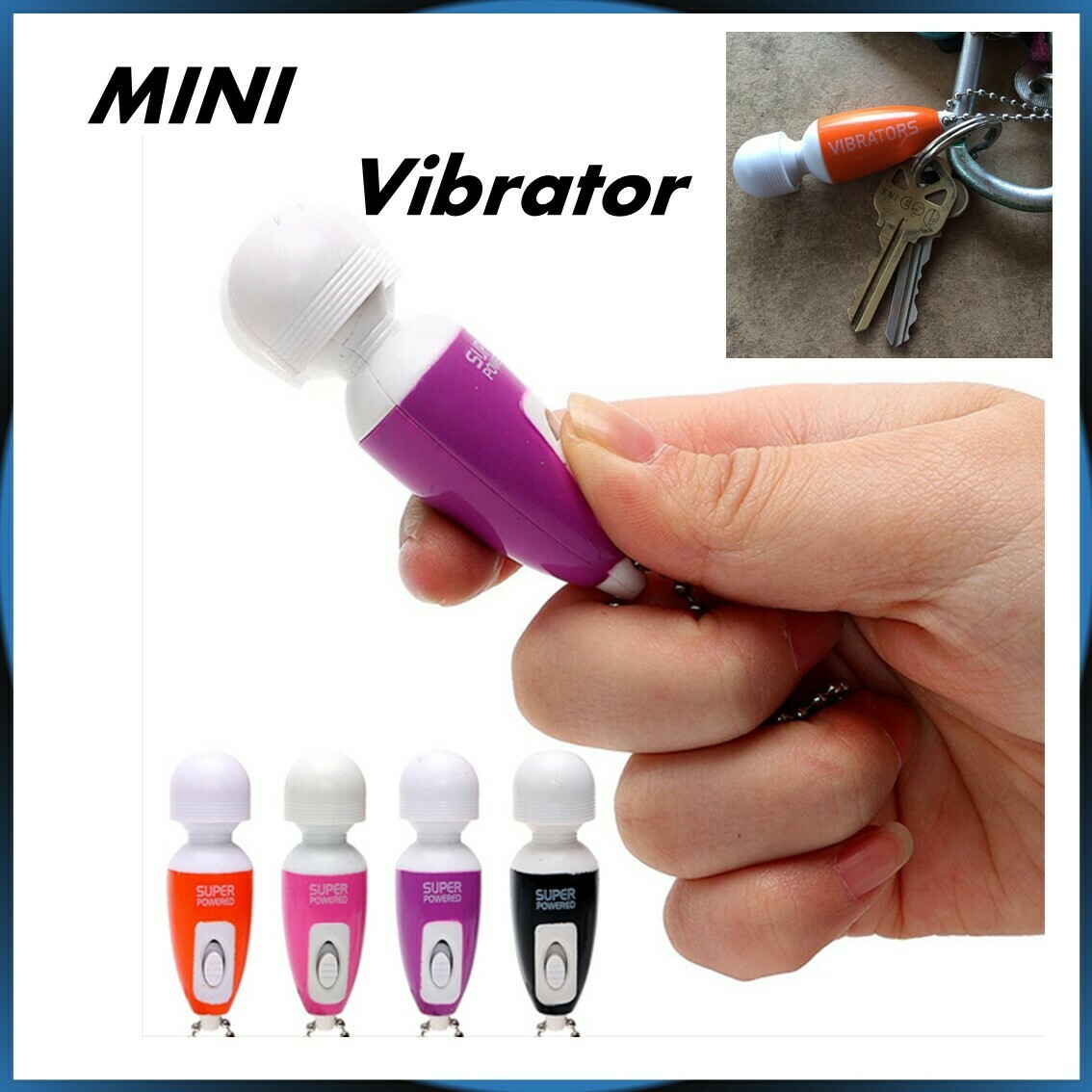 MINI VIBRADOR LLAVERO