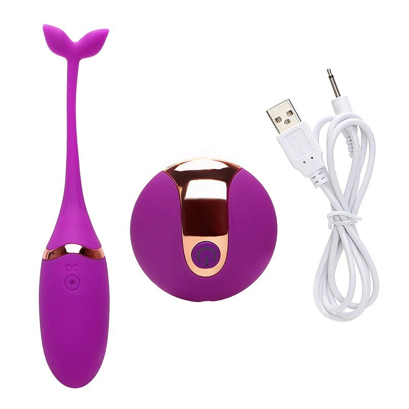 HUEVO VIBRADOR DE BALLENA RECARGABLE