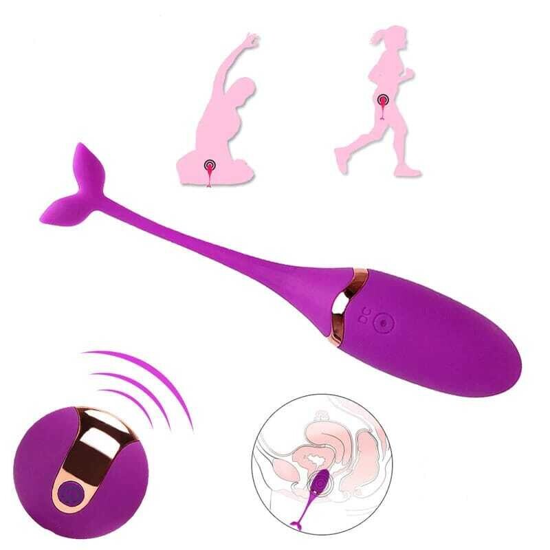 HUEVO VIBRADOR DE BALLENA RECARGABLE