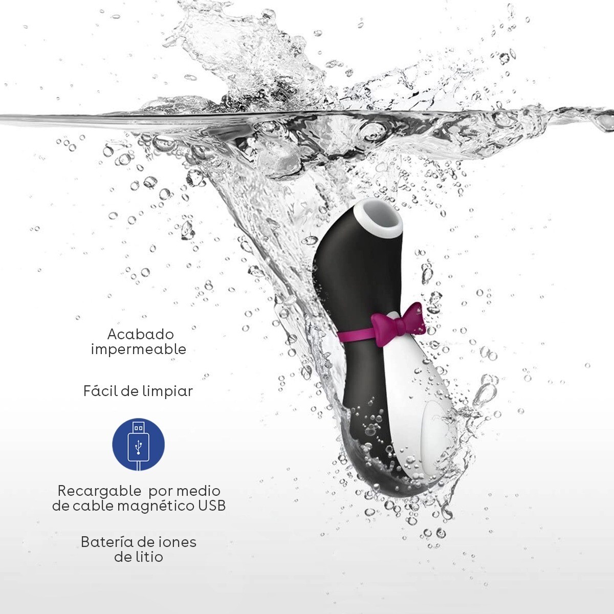 Estimulador Succionador De Clítoris Satisfyer Pro Pingüino