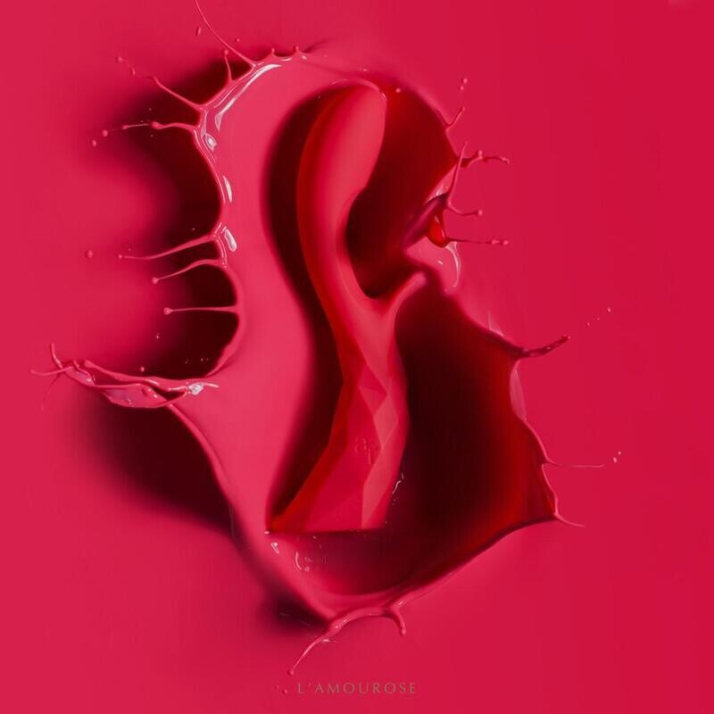 Vibrador L´amourose Prisma VII – Rouge Doble motor