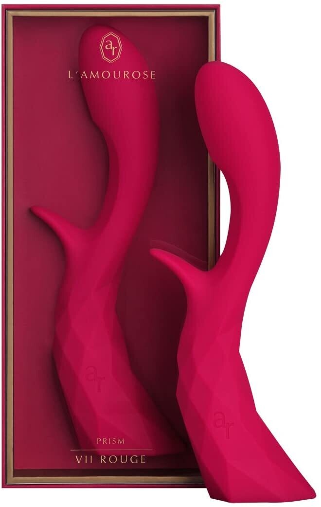 Vibrador L´amourose Prisma VII – Rouge Doble motor