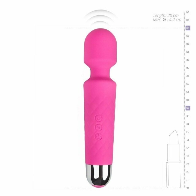 MICROFONO VIBRADOR SUPER POTENTE RECARGABLE