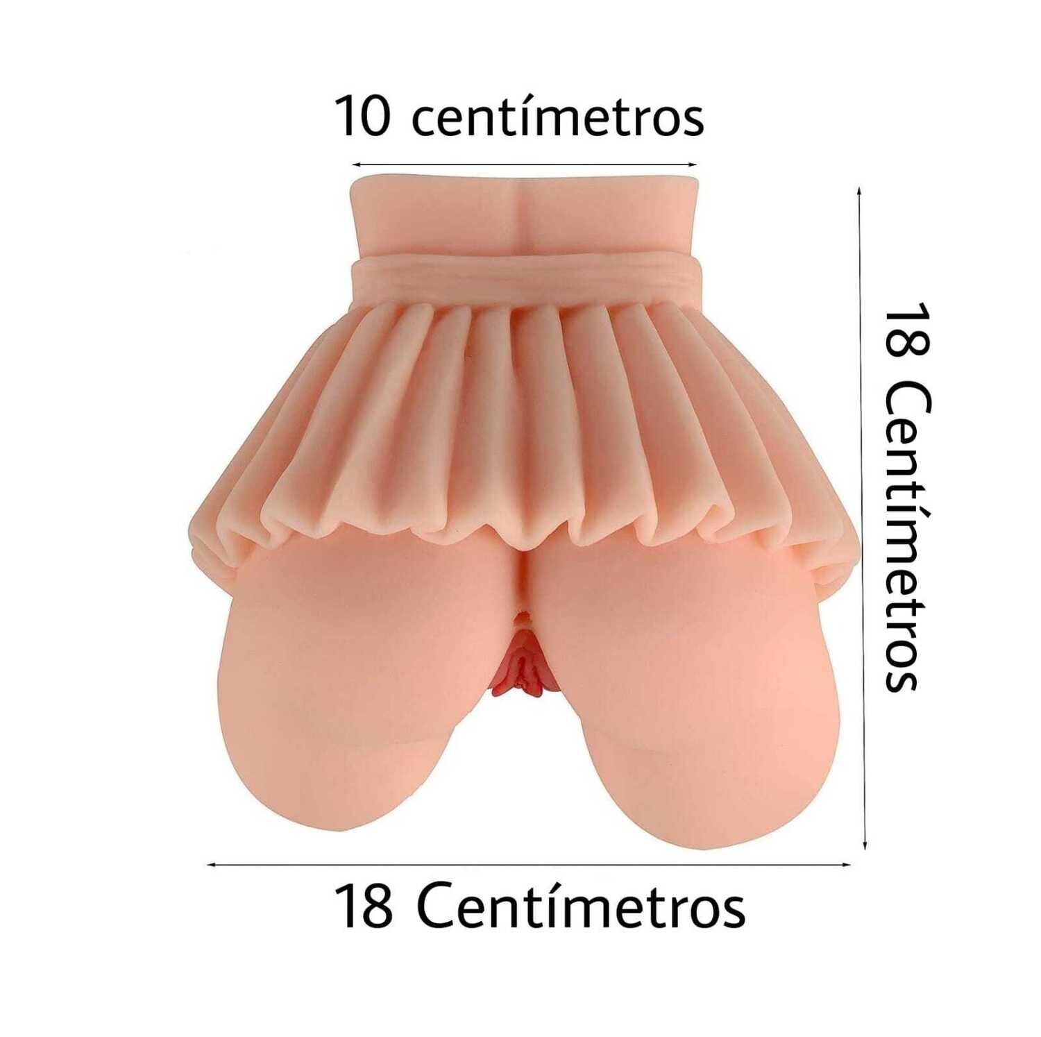 TRASERO CON FALDA 3D ANAL - VAGINAL