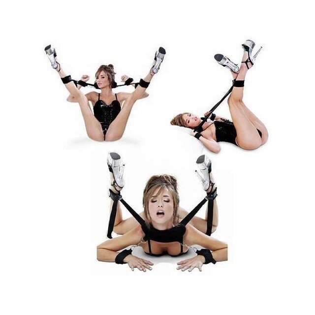 ​Inmovilizador de Cuello y Piernas Con Esposas BONDAGE