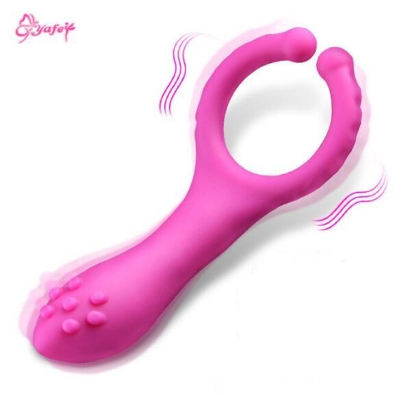 ANILLO VIBRADOR - CON PINZA ESTIMULADORA