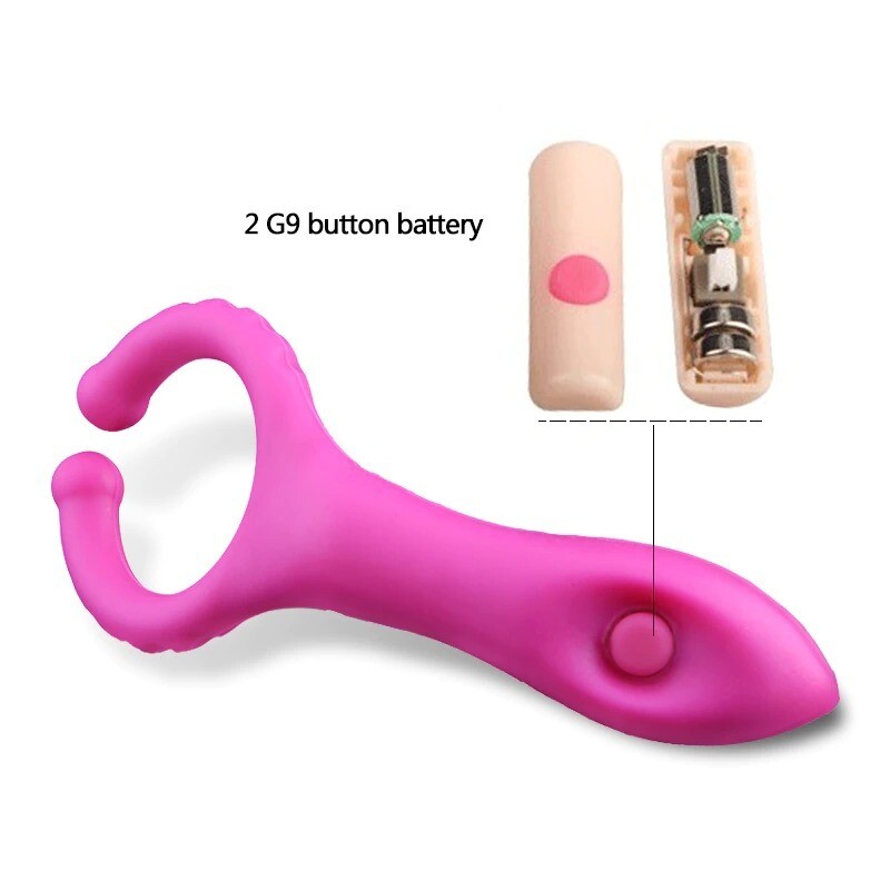 ANILLO VIBRADOR - CON PINZA ESTIMULADORA