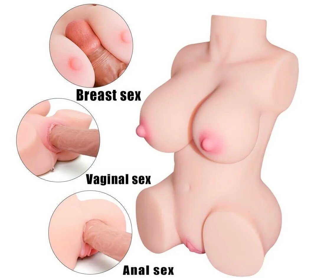 TORSO DE MUÑECA DE SILICONA MONICA