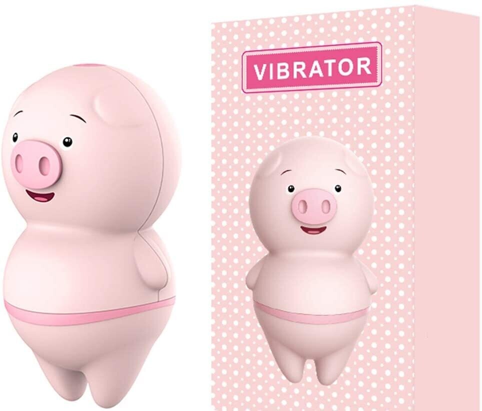 Vibrador con lengua PORKY recargable