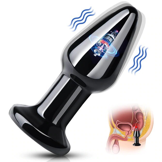 Plug Anal de Vidrio Utimi Recargable