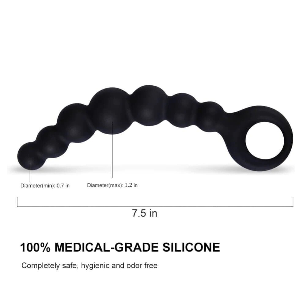 Tira de bolas anales de silicona UTIMI