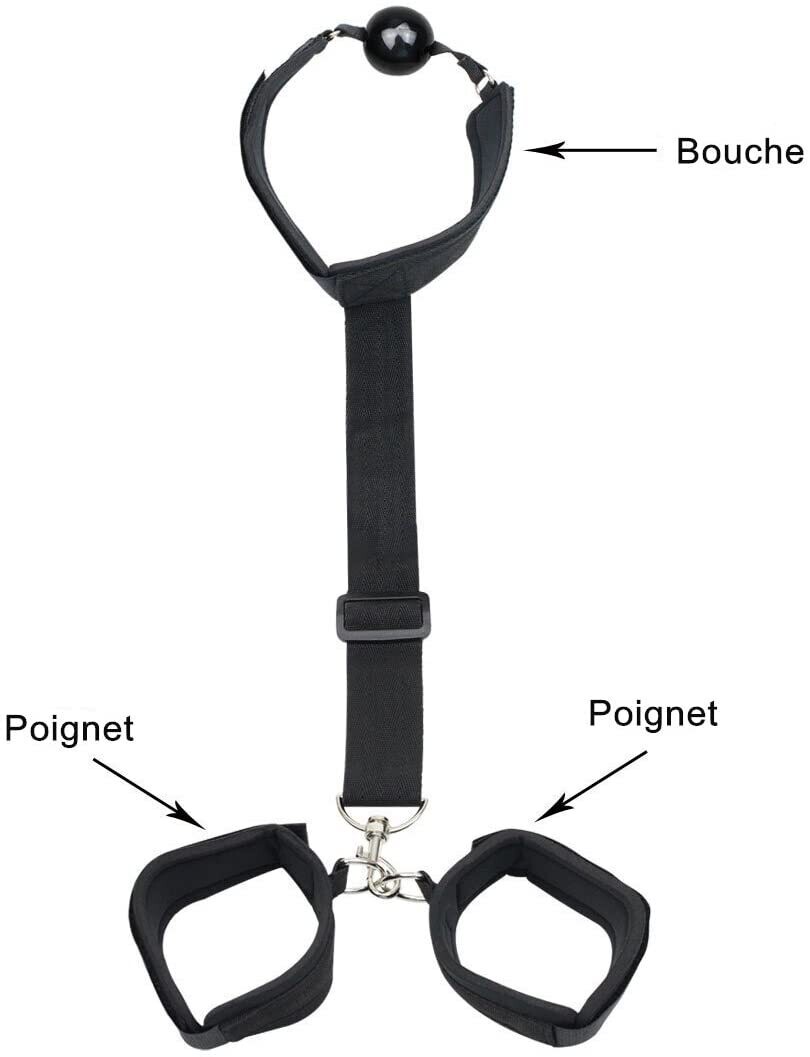 JUEGO DE CORREAS DE AMARRE BONDAGE