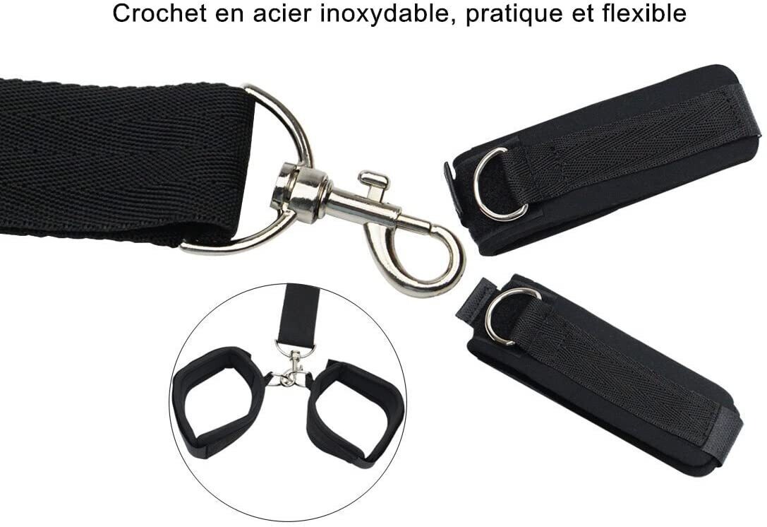 JUEGO DE CORREAS DE AMARRE BONDAGE