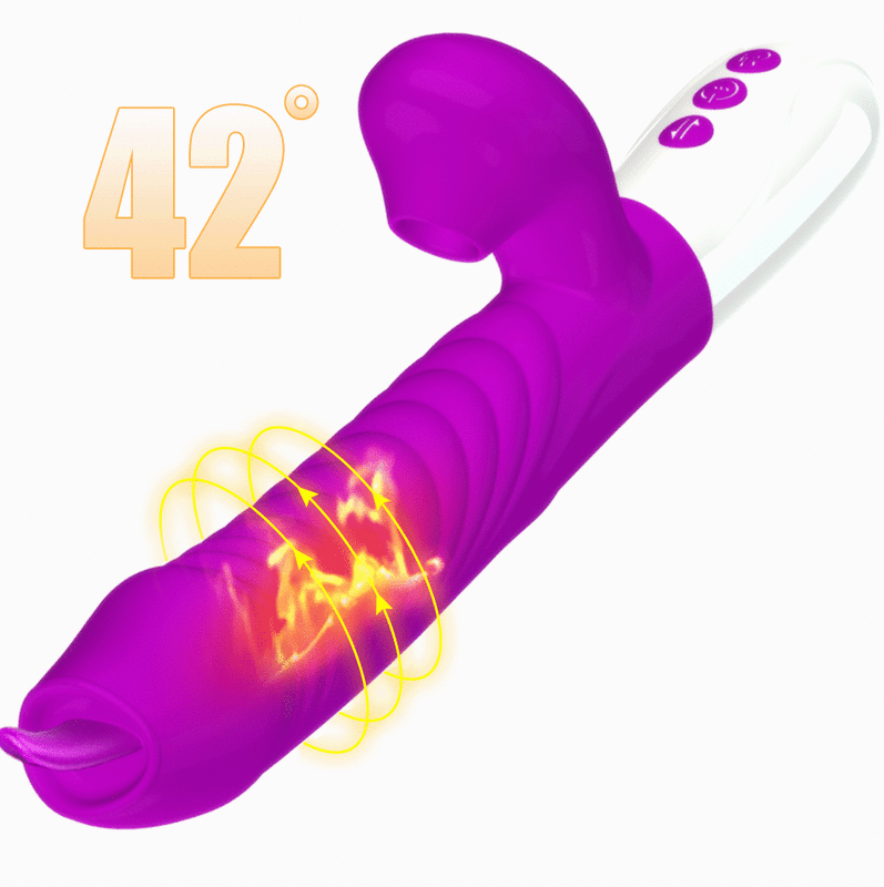VIBRADOR TELESCOPICO / SUCCIONA / LAME / CALIENTA