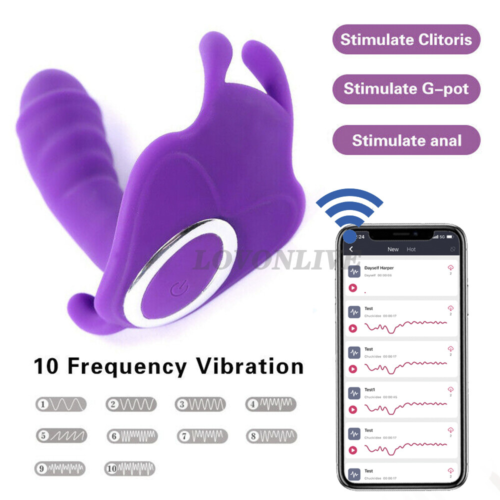 Butterfly Vibrator Dildo App Bluetooth