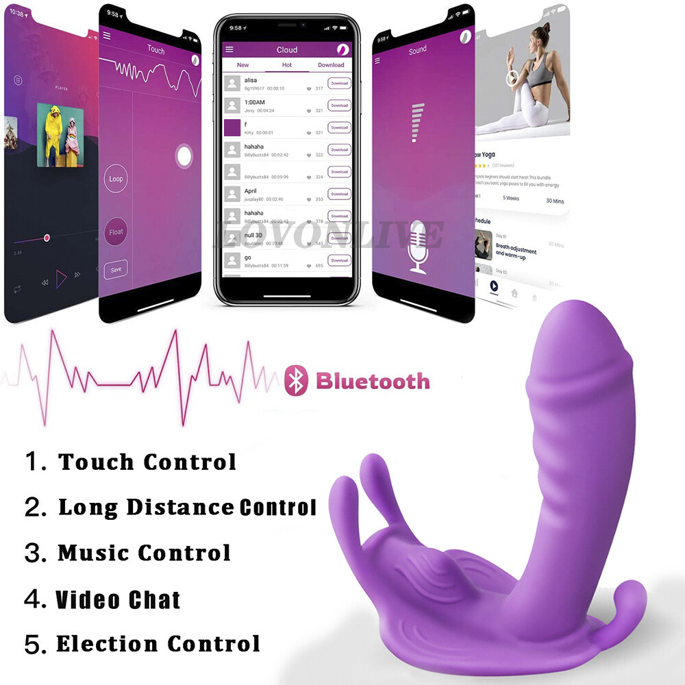 Butterfly Vibrator Dildo App Bluetooth
