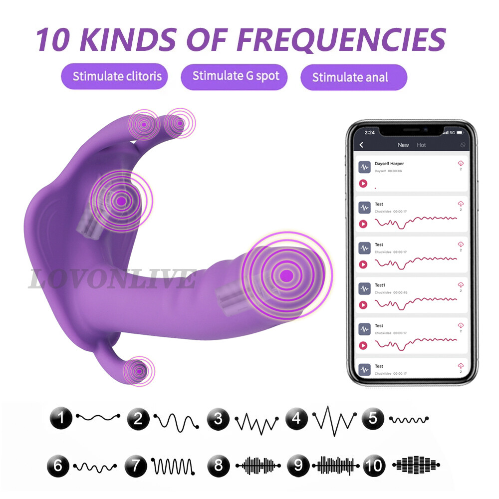 Butterfly Vibrator Dildo App Bluetooth
