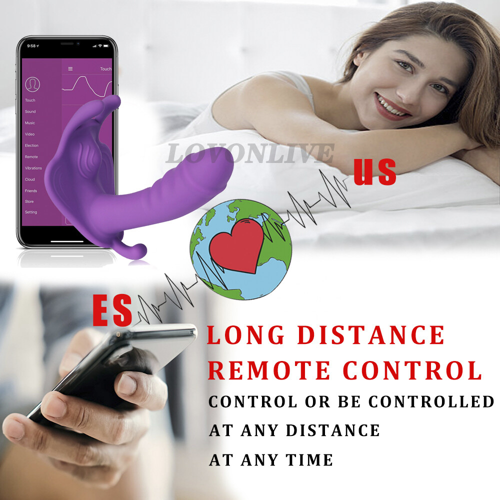 Butterfly Vibrator Dildo App Bluetooth