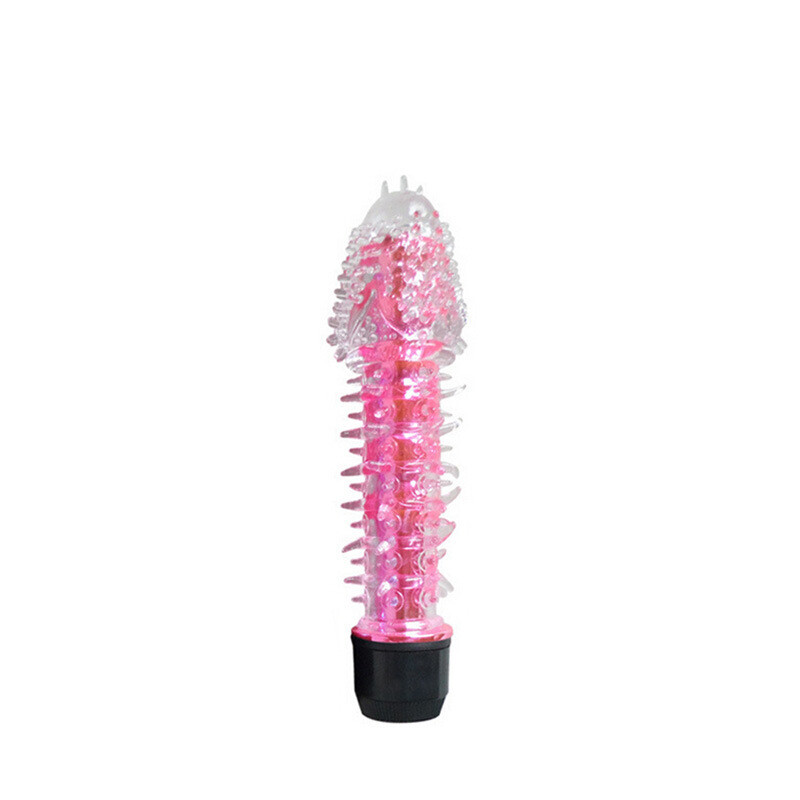 DILDO VIBRADOR SUAVE TEXTURIZADO
