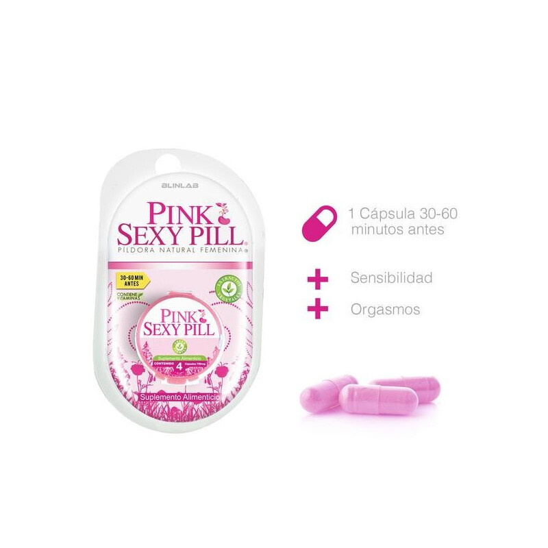 PINK SEXY PILL - POTENCIADOR FEMENINO