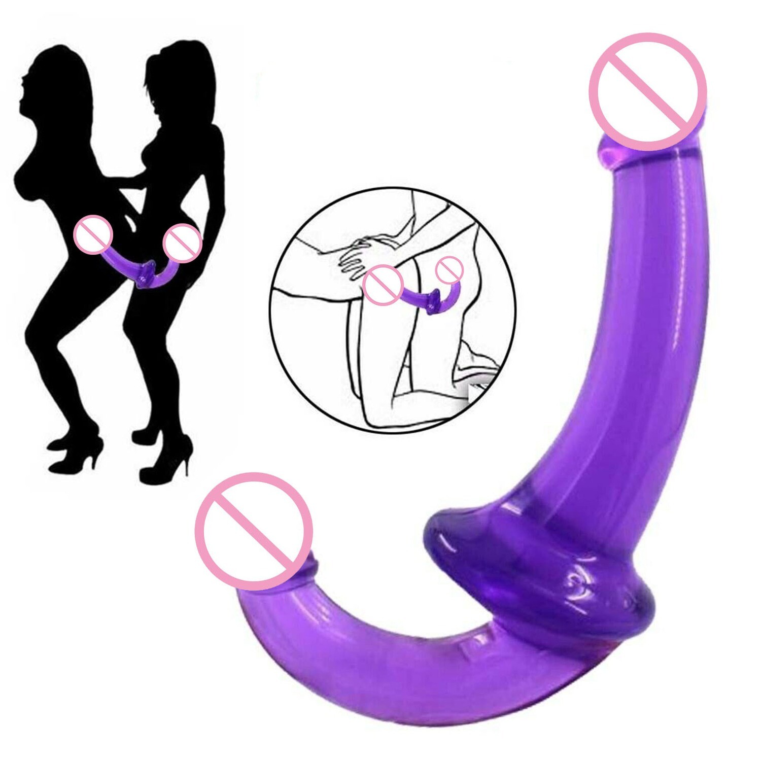 DOBLE DILDO CONSOLADOR