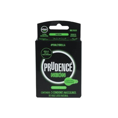 Preservativo Neon Prudence 3 Pack