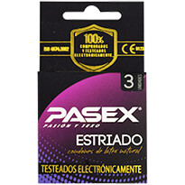 PRESERVATIVOS PASEX ESTRIADO