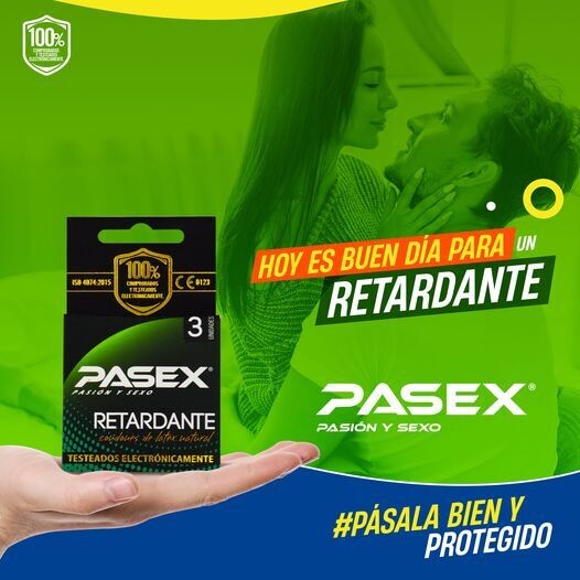 PRESERVATIVO PASEX RETARDANTE
