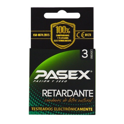 PRESERVATIVO PASEX RETARDANTE