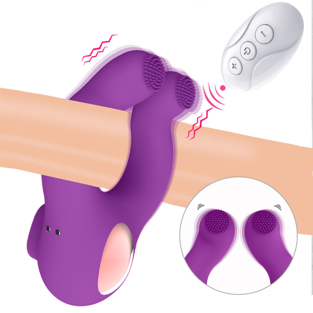 ANILLO VIBRADOR 3 EN 1 CON LENGUA