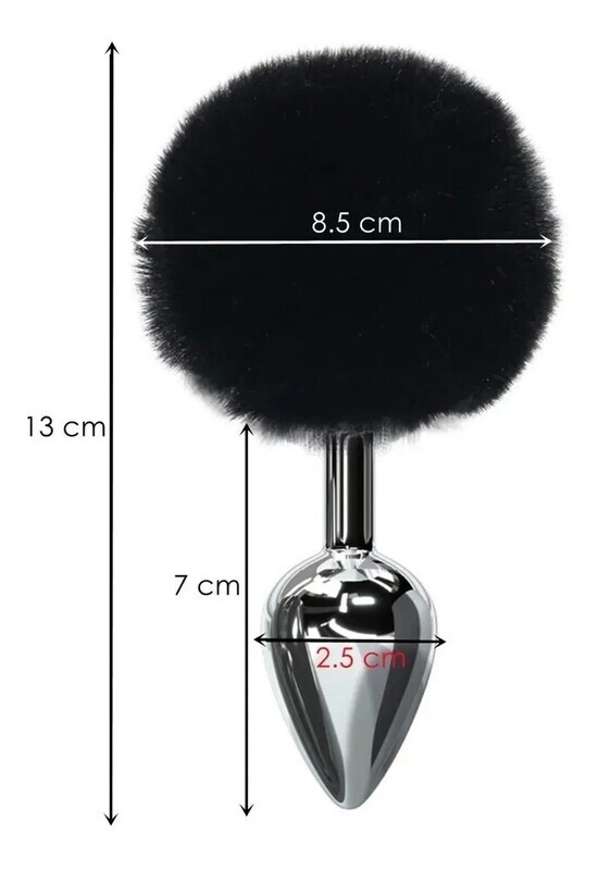 COLA DE CONEJO CON PLUG METALICO