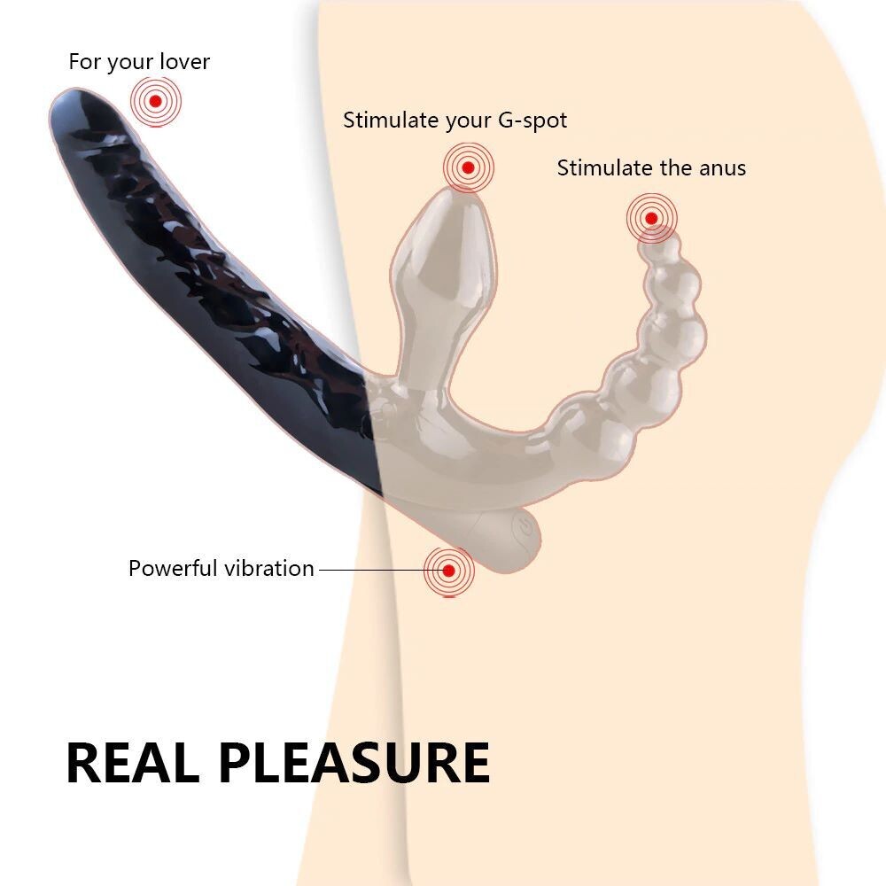 Tapón Anal de tres cabezas, cuencas anales, vibrador de punto G