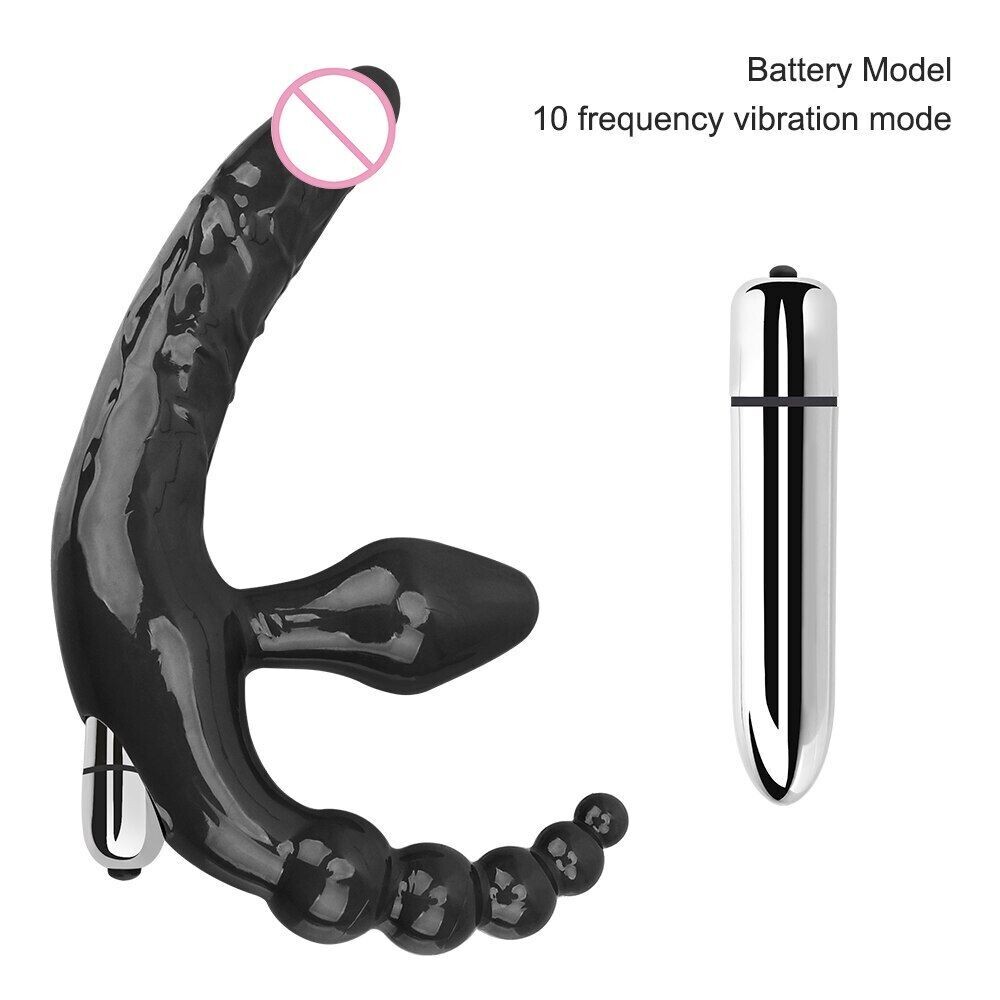 Tapón Anal de tres cabezas, cuencas anales, vibrador de punto G