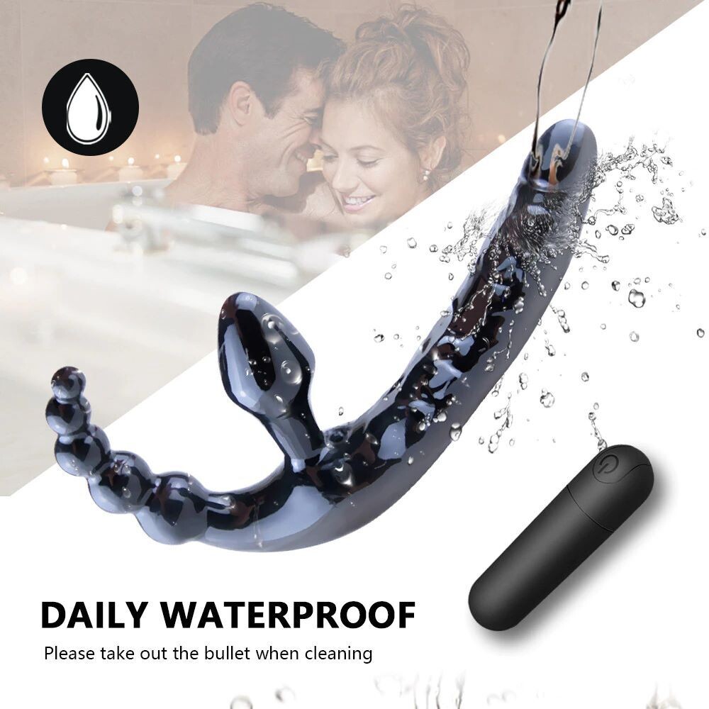 Tapón Anal de tres cabezas, cuencas anales, vibrador de punto G