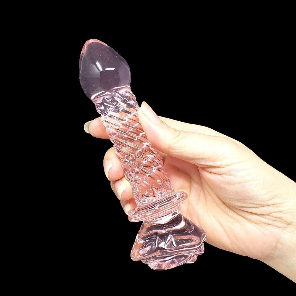 CONSOLADOR TEXTURIZADO DE CRISTAL ROSA