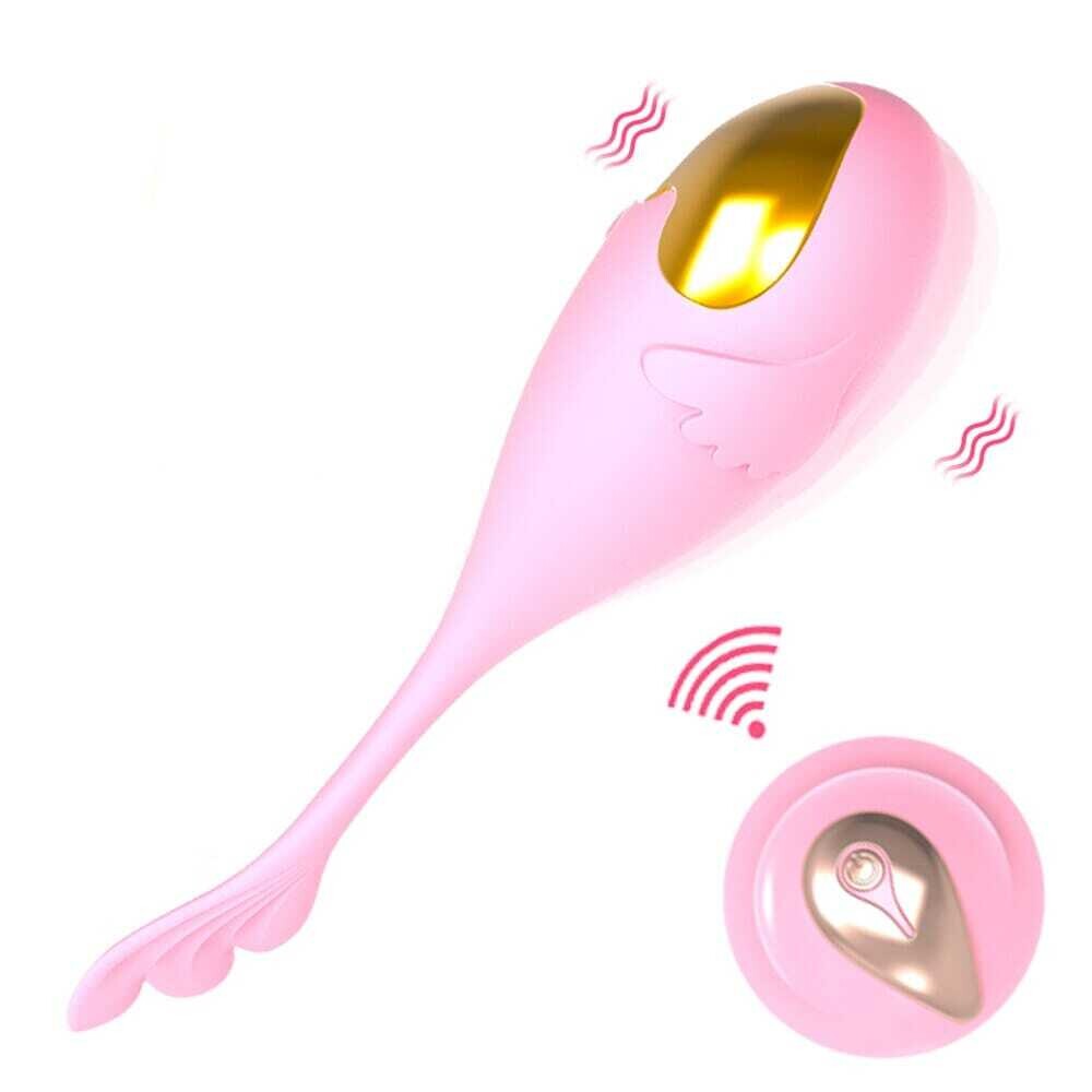 Huevo vibrador en forma de Pez / Recargable
