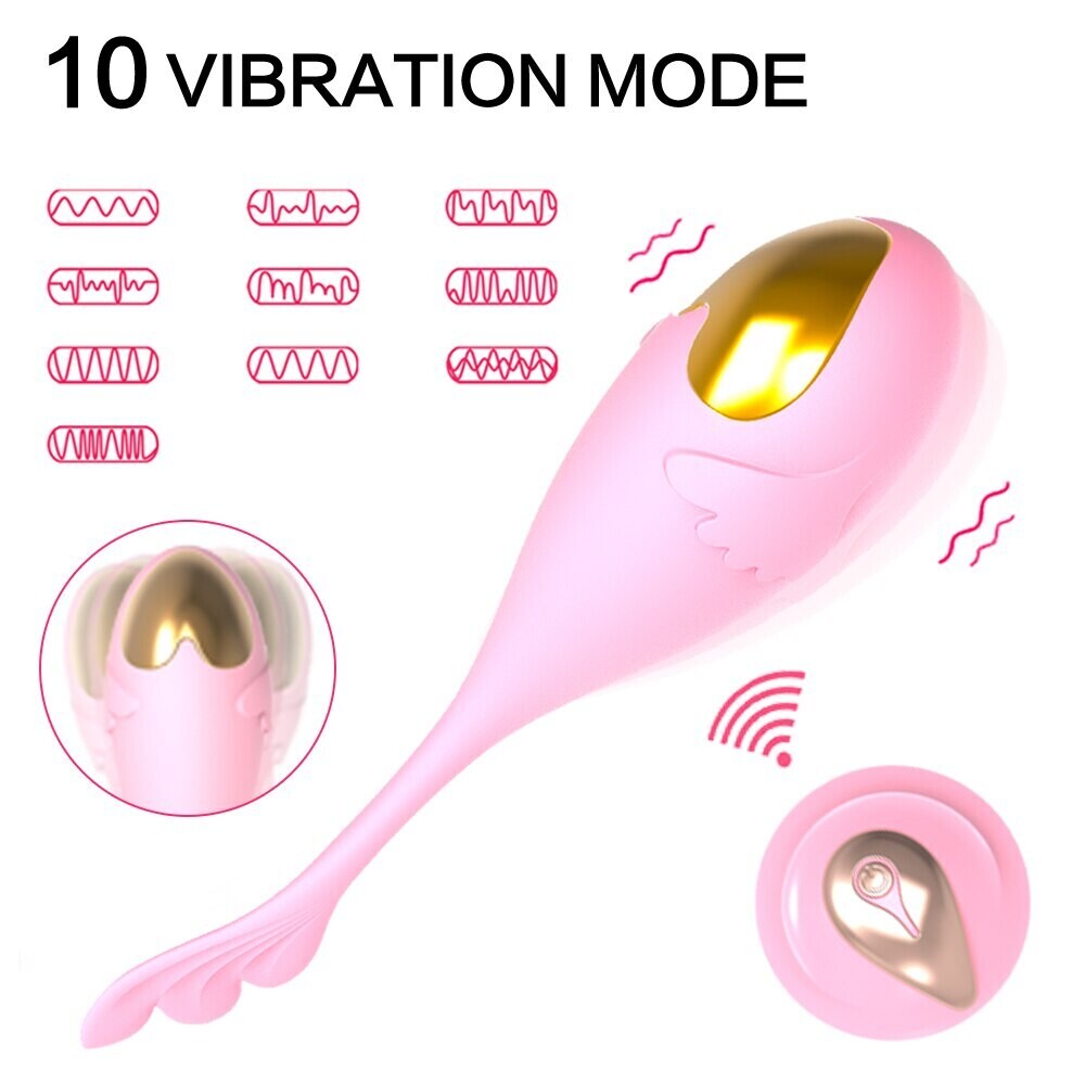 Huevo vibrador en forma de Pez / Recargable