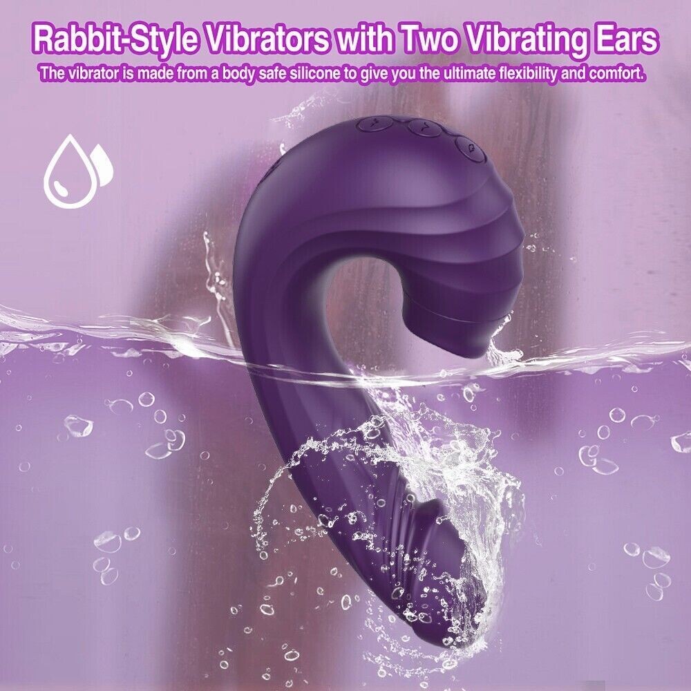Vibrador 3 en 1 punto G con lengua