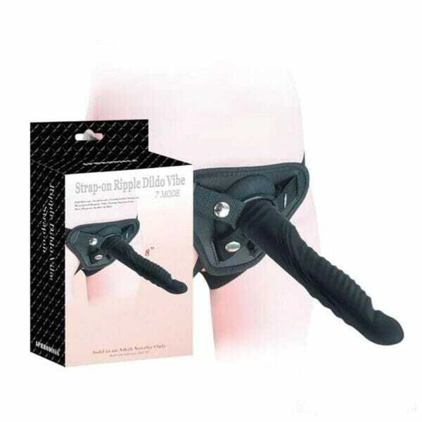 Consolador Ondulado con Correa Strap-On Vibe