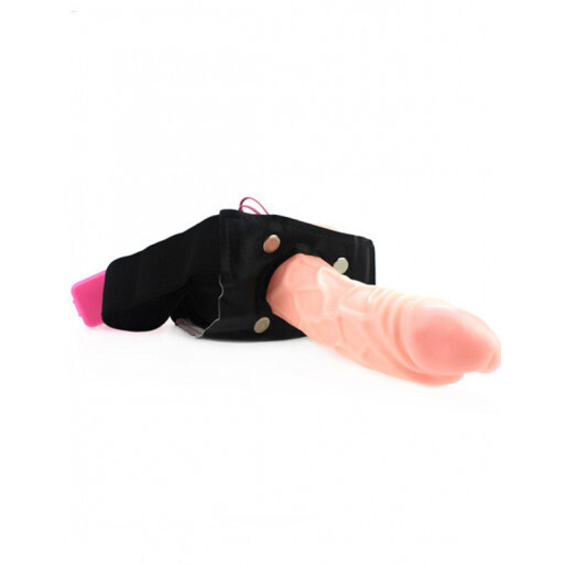 PROTESIS DILDO CON ARNES Y VIBRACIÓN