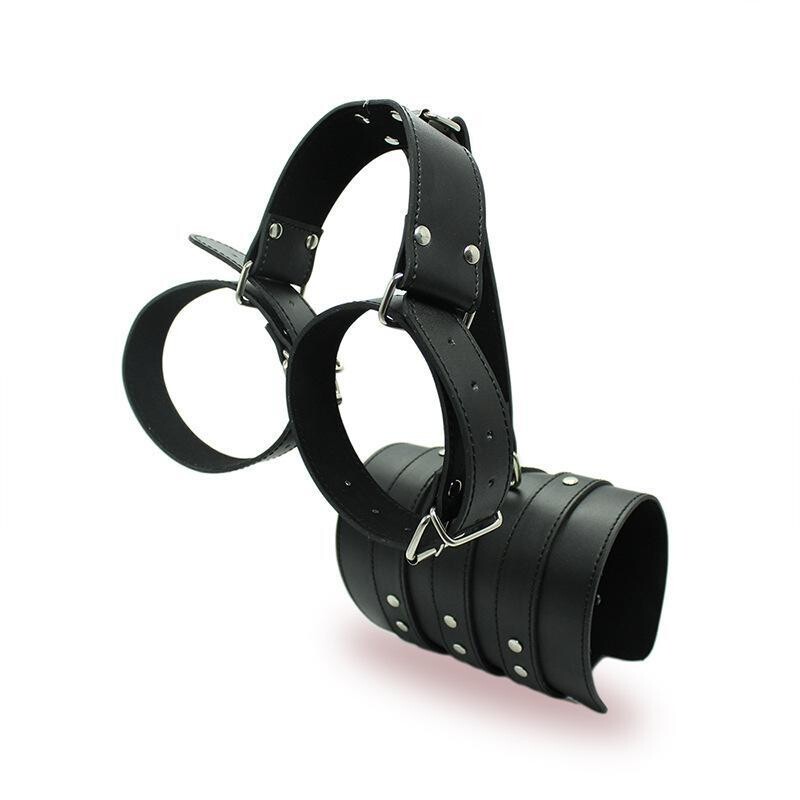 Juego de Esposas Bondage Cuero,  Brazalete BDSM