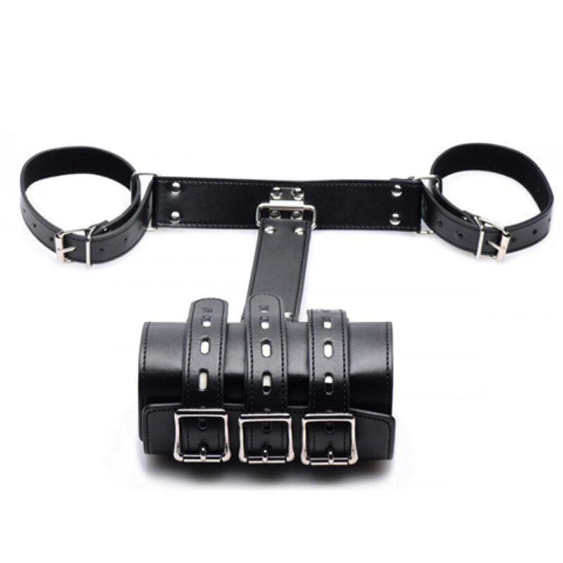 Juego de Esposas Bondage Cuero,  Brazalete BDSM